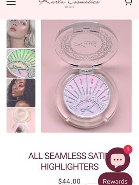 Satin Highlight - Pink Iridescent